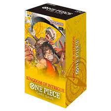 One Piece Kingdoms of Intrigue Double Pack Display