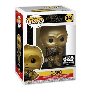 Funko Pop C-3PO (Rise of Skywalker) (with Bowcaster) [Box Condition 8/10] - Pure Joy Toys