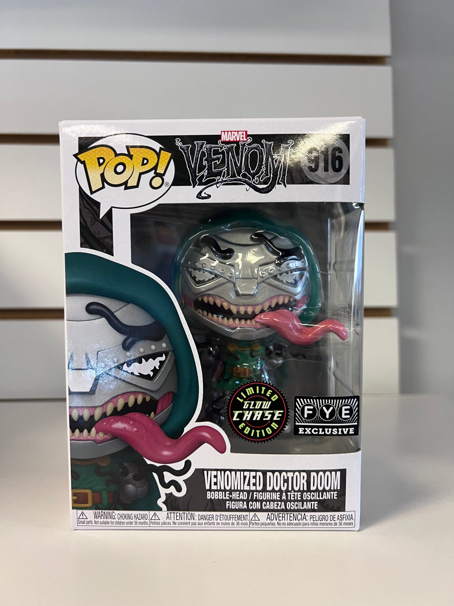 Funko Pop Venomized Doctor Doom (Glow In The Dark) | Pure Joy Toys