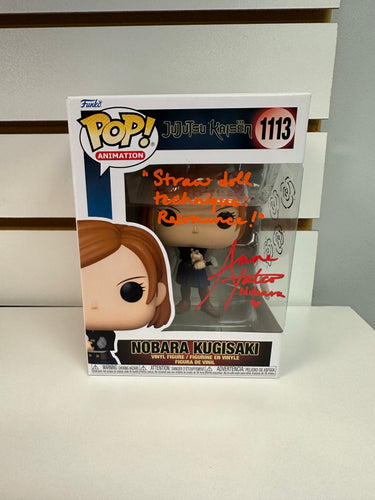 Funko Pop Nobara Kugisaki (Signed With Sketch And JSA Certification)