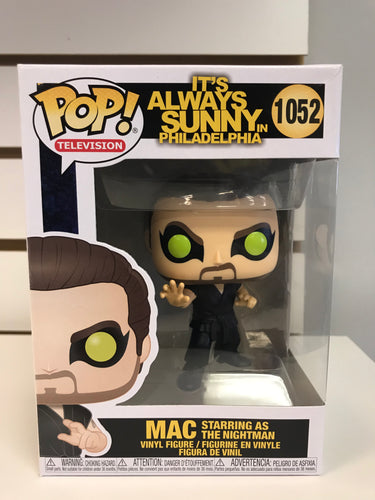 Funko Pop Mac Starring as the Nightman