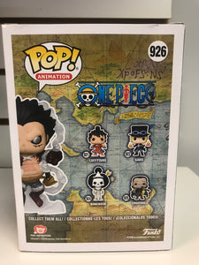 Funko Pop Luffy Gear Four (Metallic) (Singed With Quote And JSA Certification)