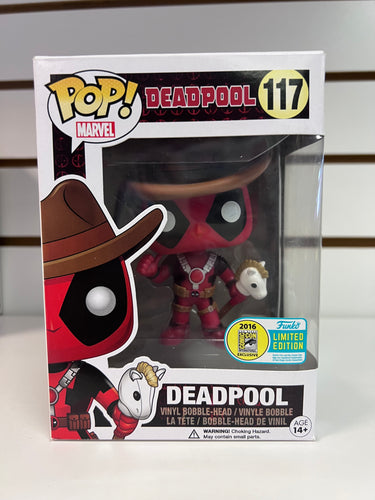 Funko Pop Deadpool (Movie) (Cowboy) [Con Sticker]