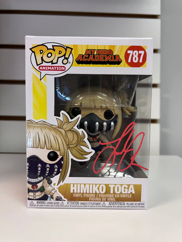 Funko Pop Himiko Toga (Face Cover) (Autographed by Leah Clark)
