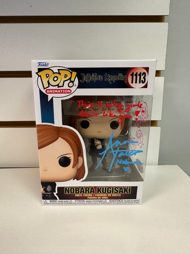 Funko Pop Nobara Kugisaki (Signed With Sketch And JSA Certification)