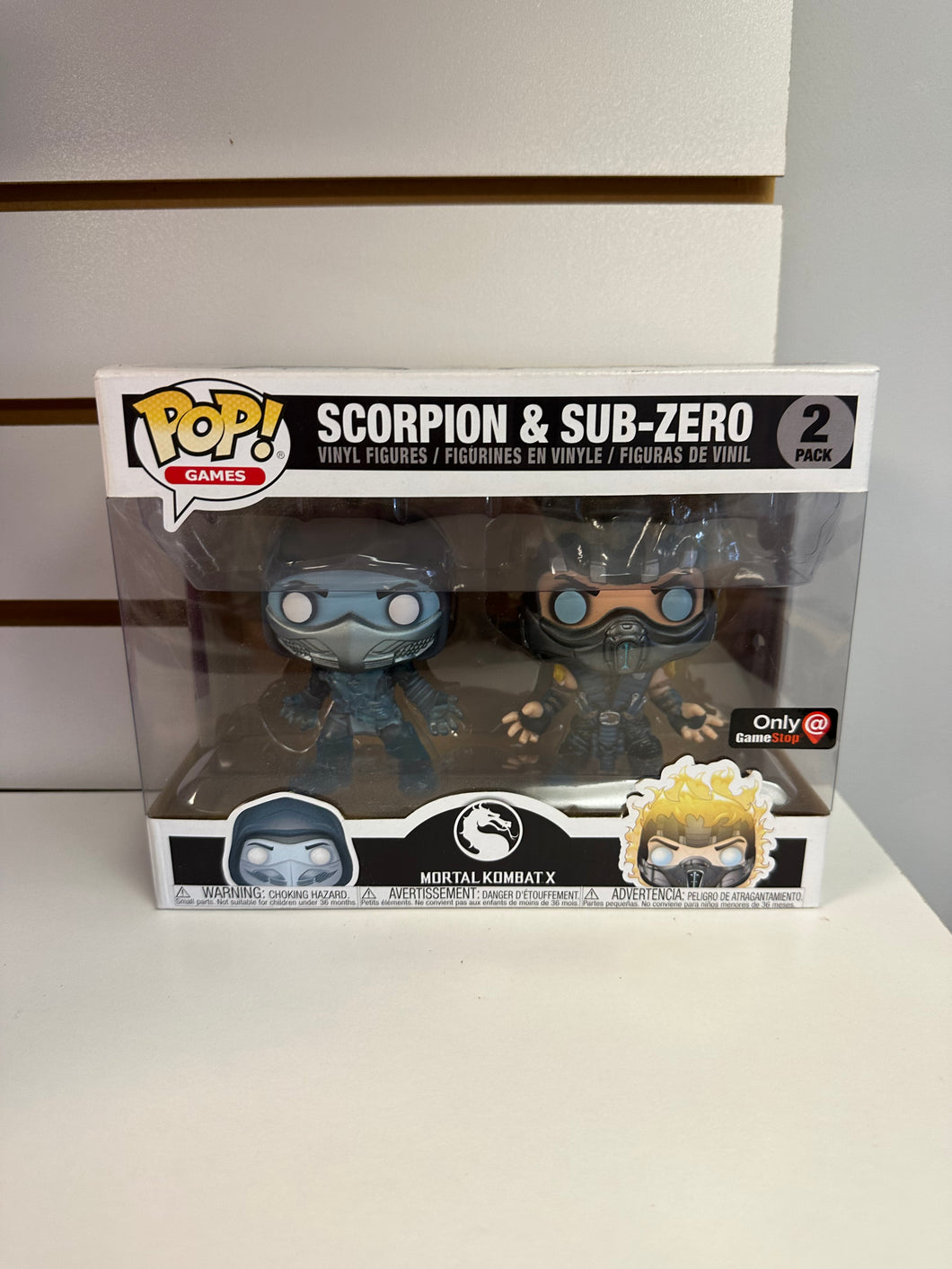 Funko Pop Scorpion & Sub-Zero (2 Pack)