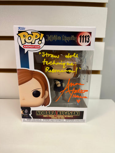 Funko Pop Nobara Kugisaki (Signed With Sketch And JSA Certification)