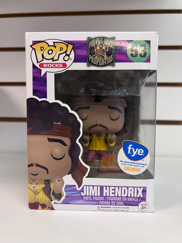 Funko Pop Jimi Hendrix (Burning Guitar)