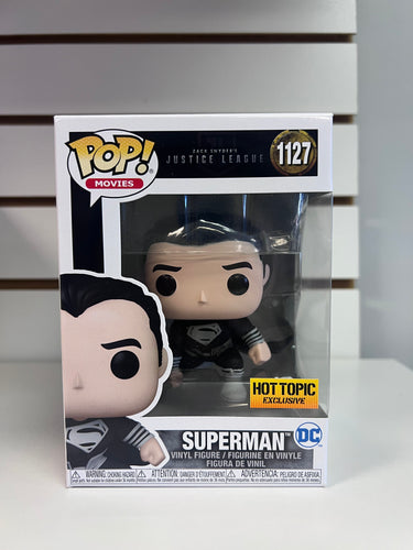 Funko Pop Superman (Black Suit) [Zack Snyder Cut]