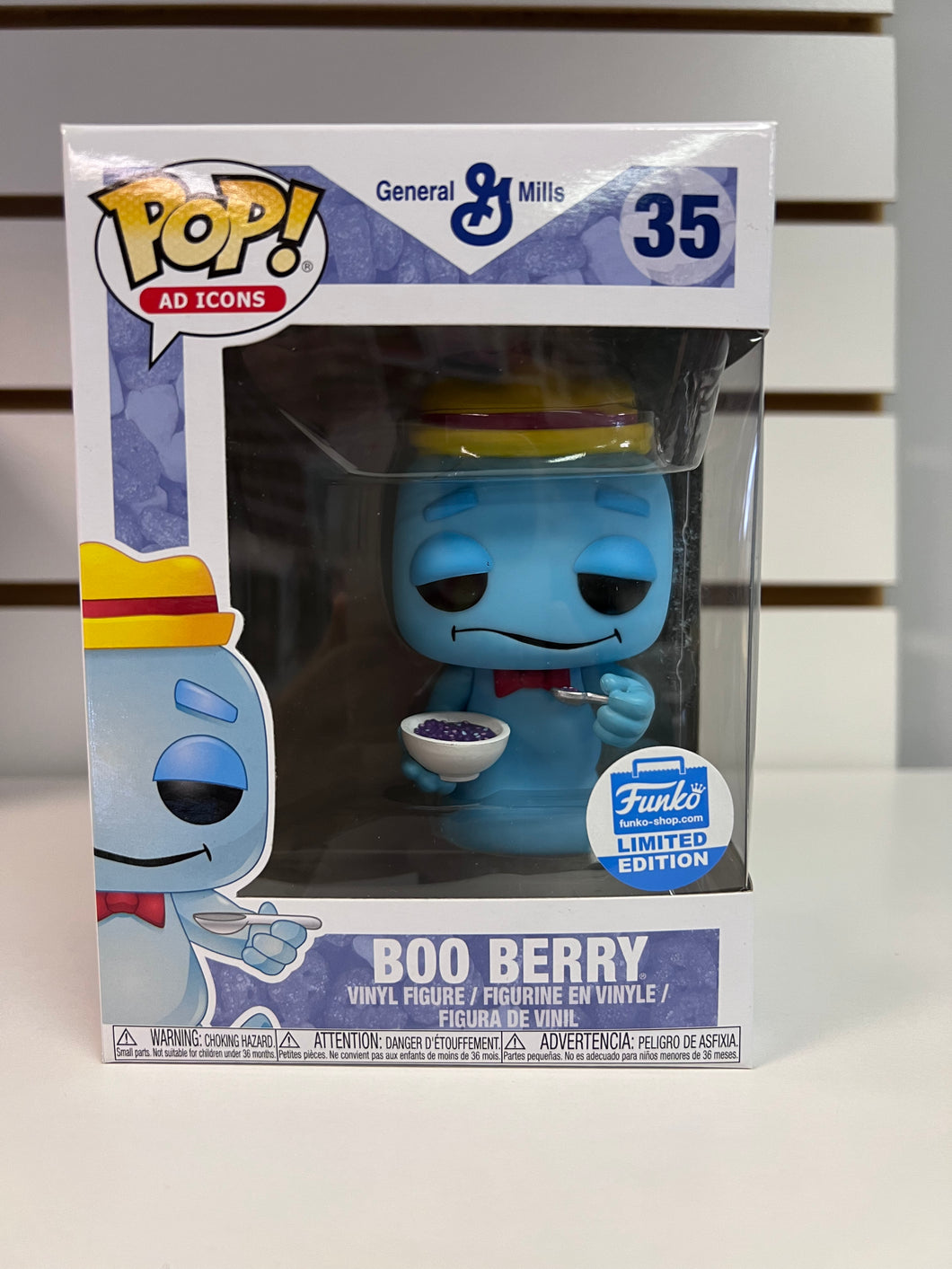 Funko Pop Boo Berry (Cereal Bowl)