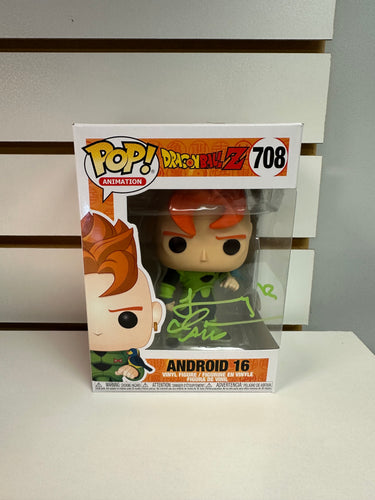 Funko Pop Android 16 (Signed With JSA COA)