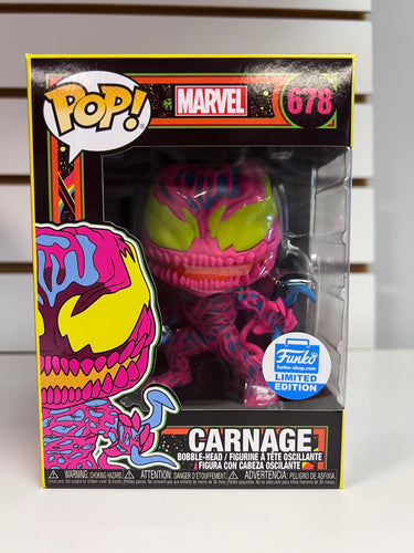 Funko Pop Carnage (Blacklight)