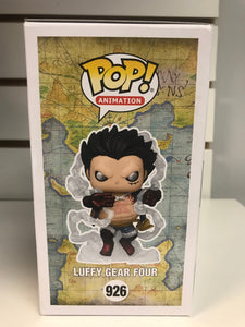 Funko Pop Luffy Gear Four (Metallic) (Singed With Quote And JSA Certification)