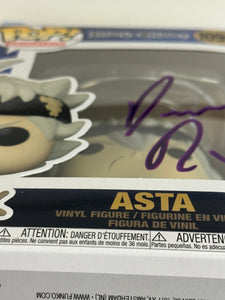 Funko Pop Asta (Signed By Dallas Reid with JSA)