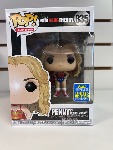 Funko Pop Penny as Wonder Woman [Shared Sticker]