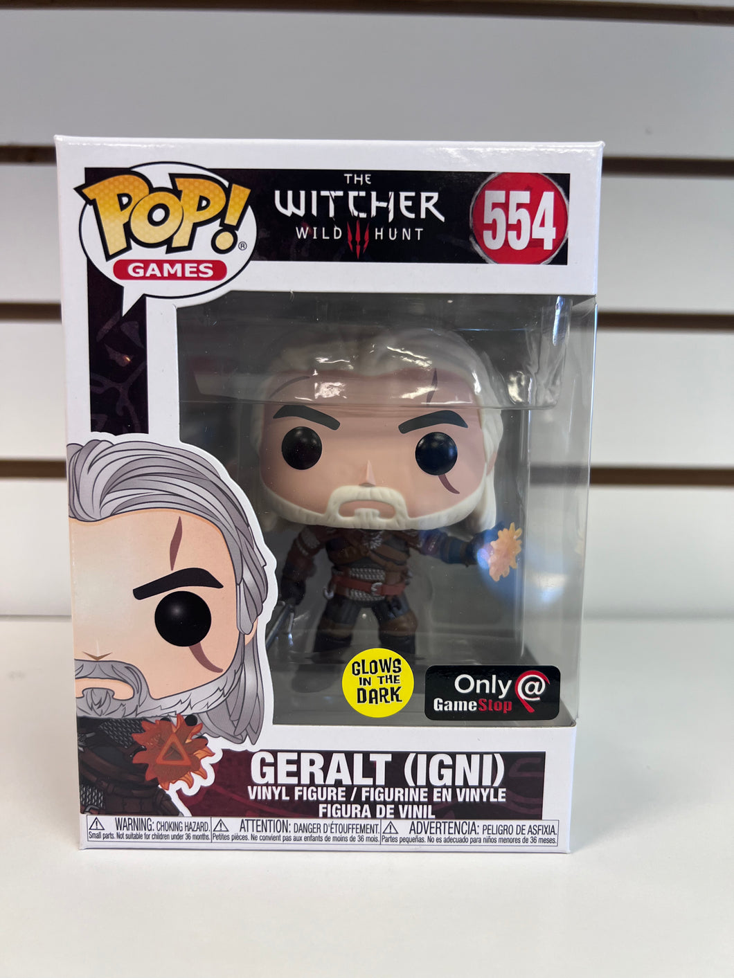 Funko Pop Geralt (Igni)