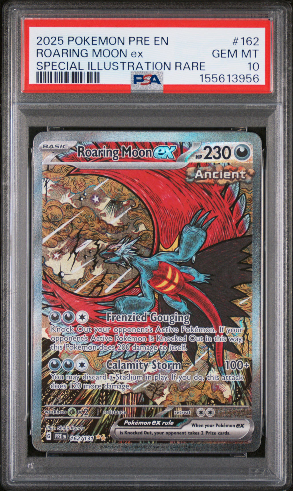PSA 10 Roaring Moon ex [Prismatic Evolutions]