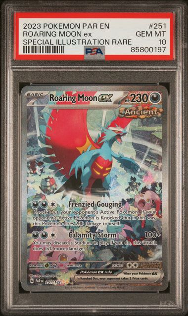 PSA 10 Roaring Moon ex #251 (Special Illustration Rare) [Paradox Rift]