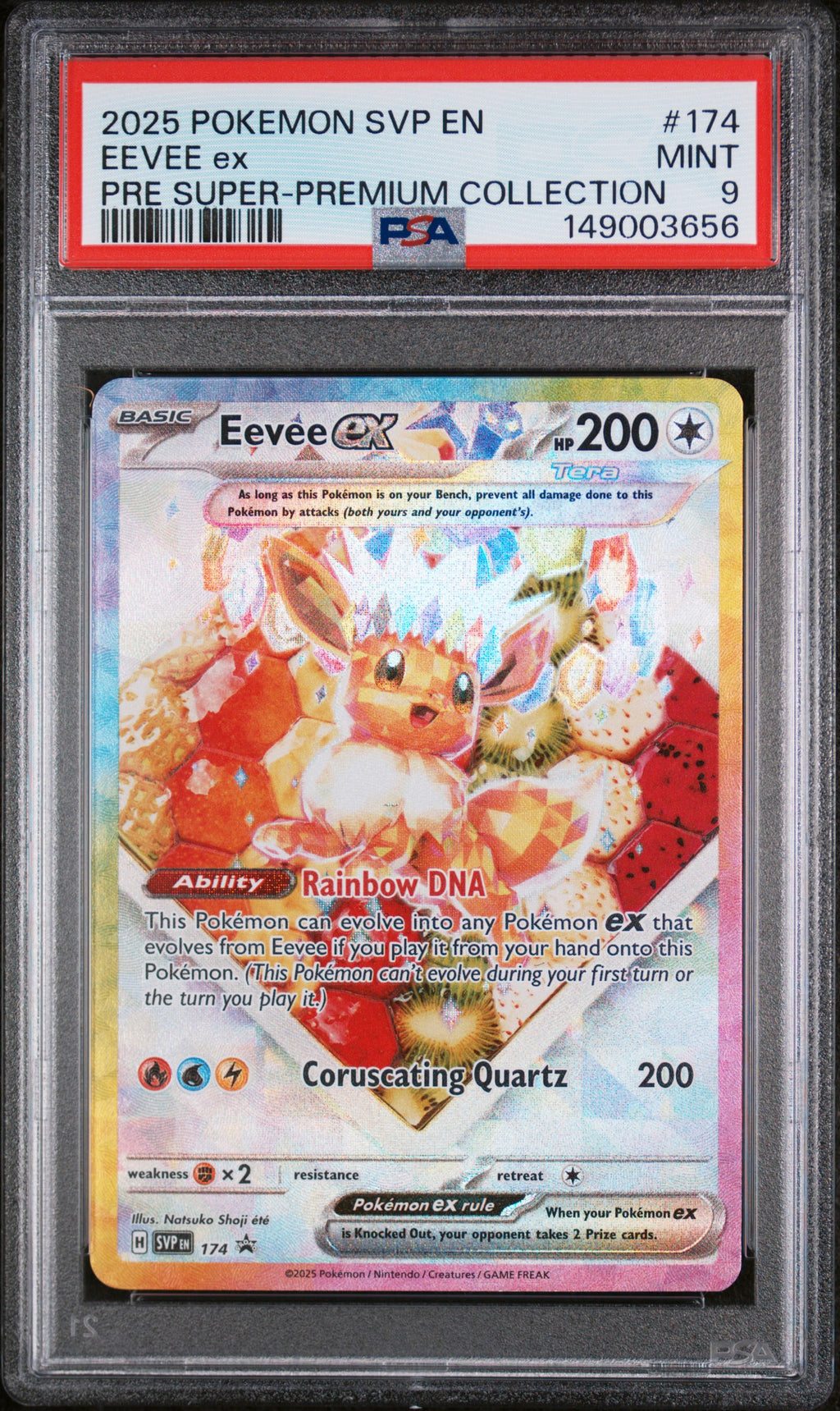 PSA 9 Eevee ex #174 [SV Promo]