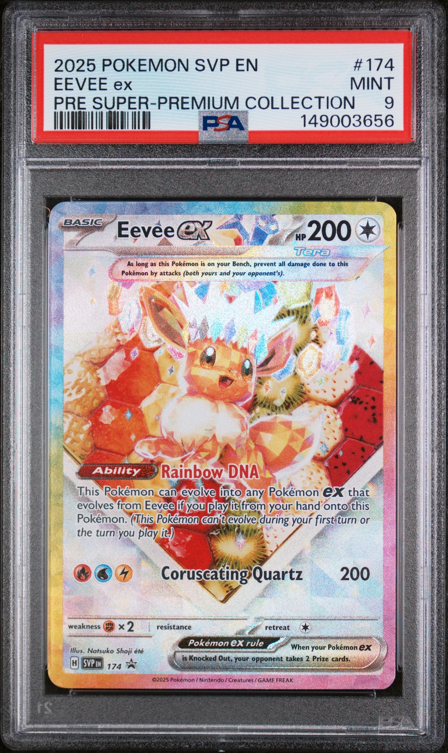 PSA 9 Eevee ex #174 [SV Promo]