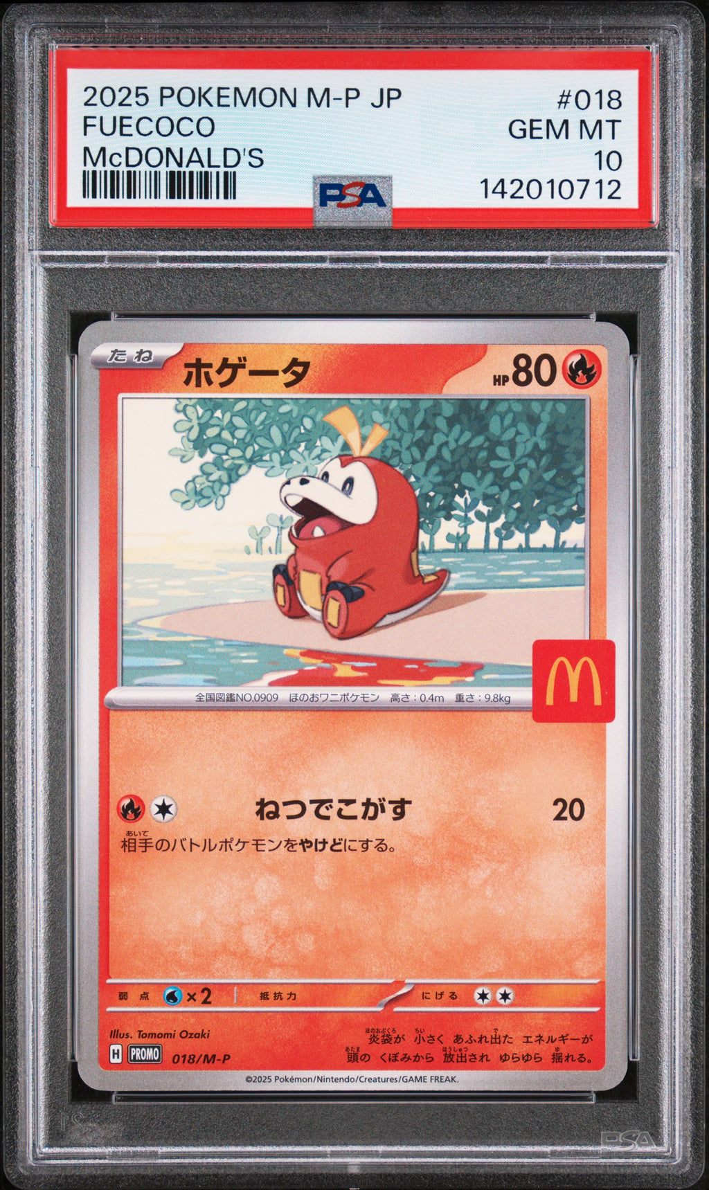 PSA 10 Japanese Fuecoco [Mega Evolution Promos]