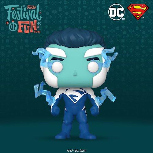 Funko Pop Superman (Blue) [Shared Sticker] [Box Condition 8/10]