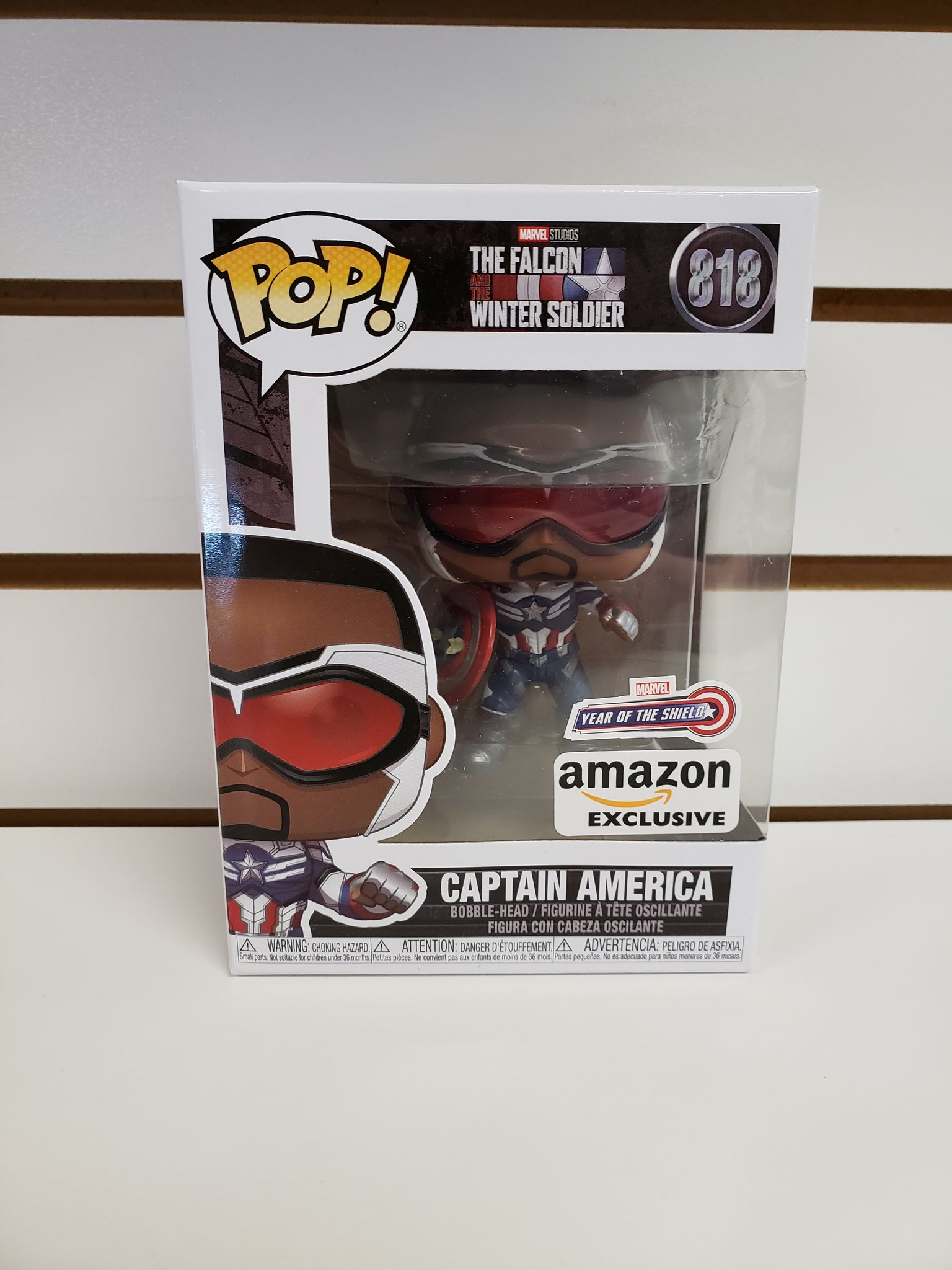 Funko POP! Captain America Year of the Shield Marvel The Falcon and th