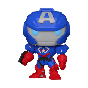 Funko Pop Captain America (Mecha) [Box Condition 8/10]