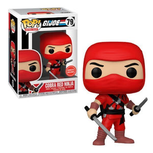 Funko Pop Cobra Red Ninja [Box Condition 8/10]