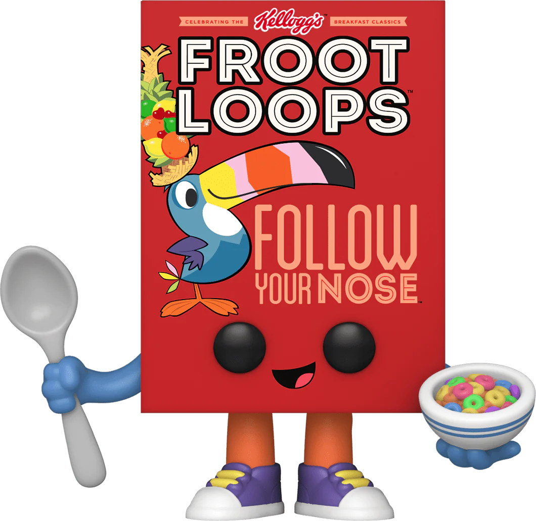 Funko Pop Froot Loops (Cereal Box) [Box Condition 8/10]