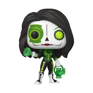 Funko Pop Green Lantern (Jessica Cruz) (Dia De Los DC) [Box Condition 8/10]