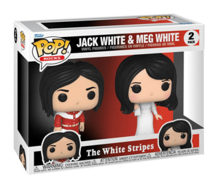 Funko Pop Jack White & Meg White (2-Pack) [Box Condition 8/10]