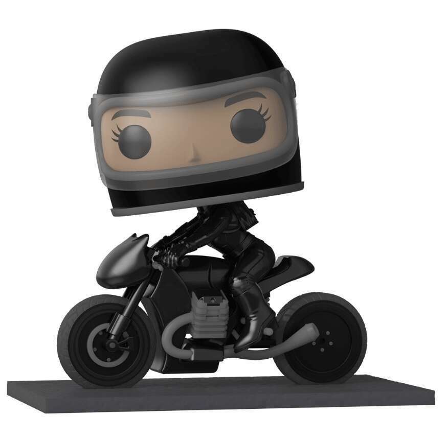Funko Pop Selina Kyle on Motorcycle [Box Condition 8/10]