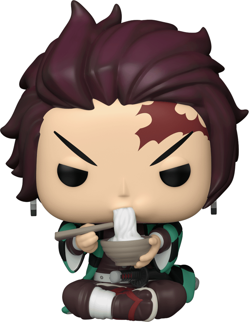 Funko Pop Tanjiro With Noodles [Box Condition 8/10]