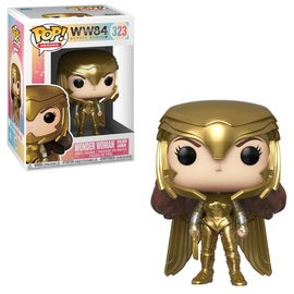 Funko Pop Wonder Woman Golden Armor [Box Condition 7/10]