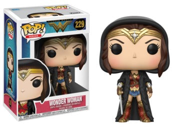 Funko Pop Wonder Woman (Cloaked) [Box Condition 8/10]