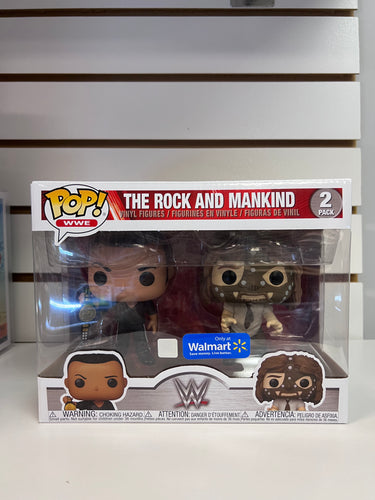 Funko Pop The Rock vs. Mankind