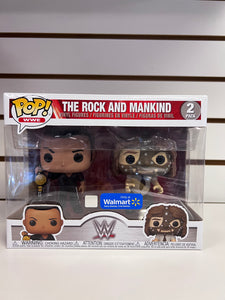 Funko Pop The Rock vs. Mankind (2 Pack)