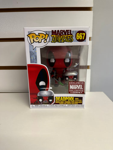 Funko Pop Deadpool with Headpool