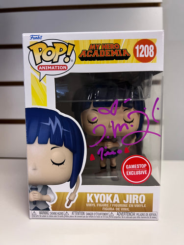 Funko Pop Kyoka Jiro with Microphone (Signed and JSA Authenticated)