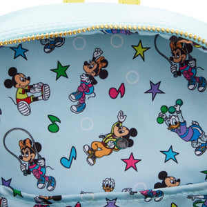 Disney Mousercise Loungefly Mini Backpack