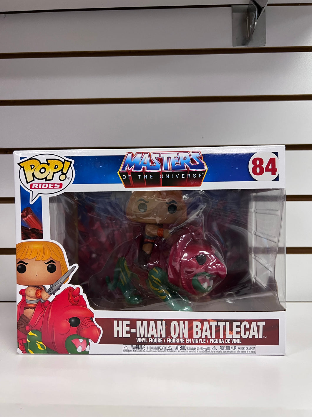 Funko Pop He-Man on Battle Cat