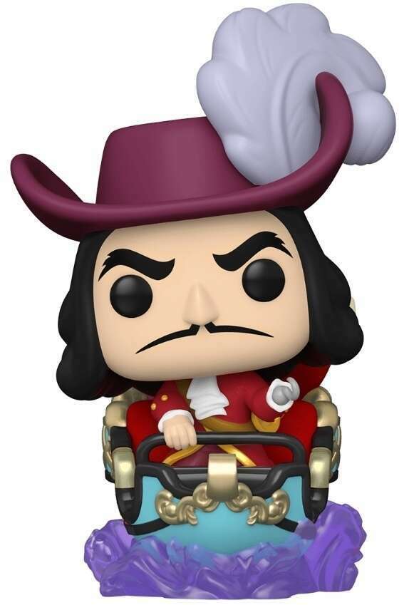 Funko Pop Captain Hook at the Peter Pan's Flight Attraction [Box Condition 7/10]