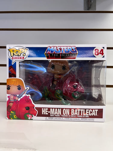 Funko Pop He-Man on Battle Cat