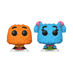 Funko Pop 2PK Fry Kids (Orange/Blue) [Box Condition 8/10]