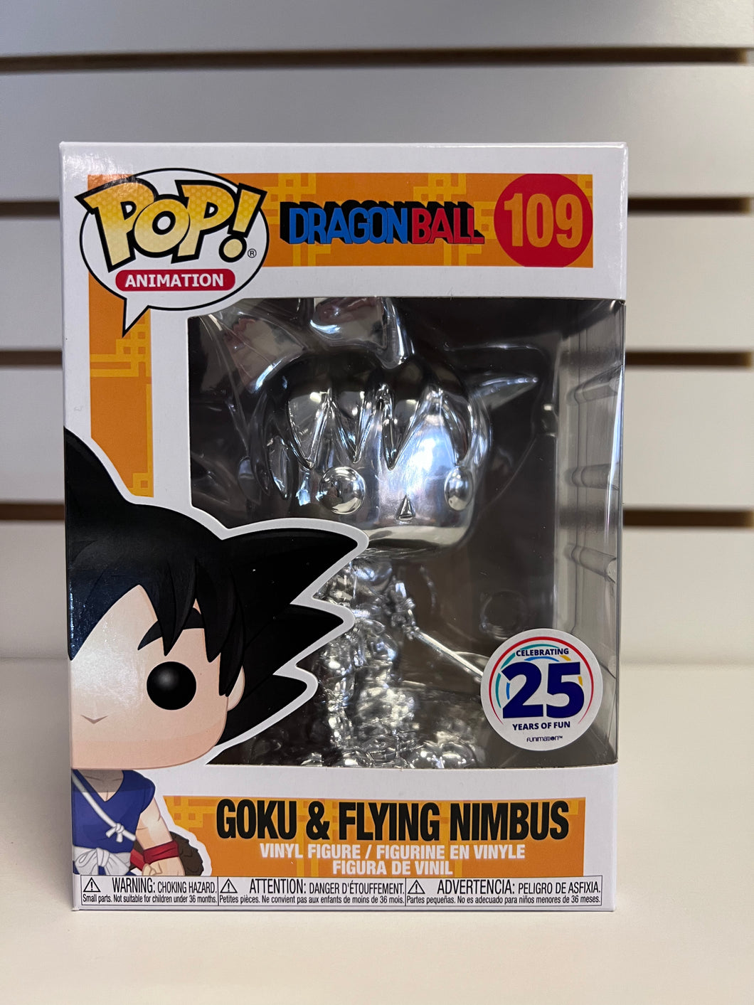 Funko Pop Goku & Flying Nimbus (Chrome)