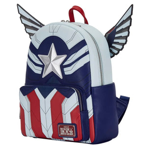 Falcon Captain America Cosplay Loungefly Mini Backpack
