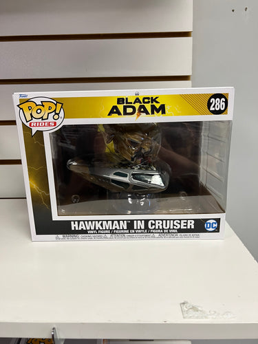Funko Pop Hawkman in cruiser