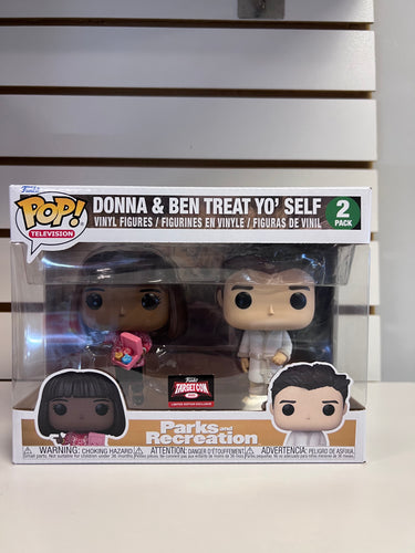 Funko Pop Donna and Ben Treat Yo' Self