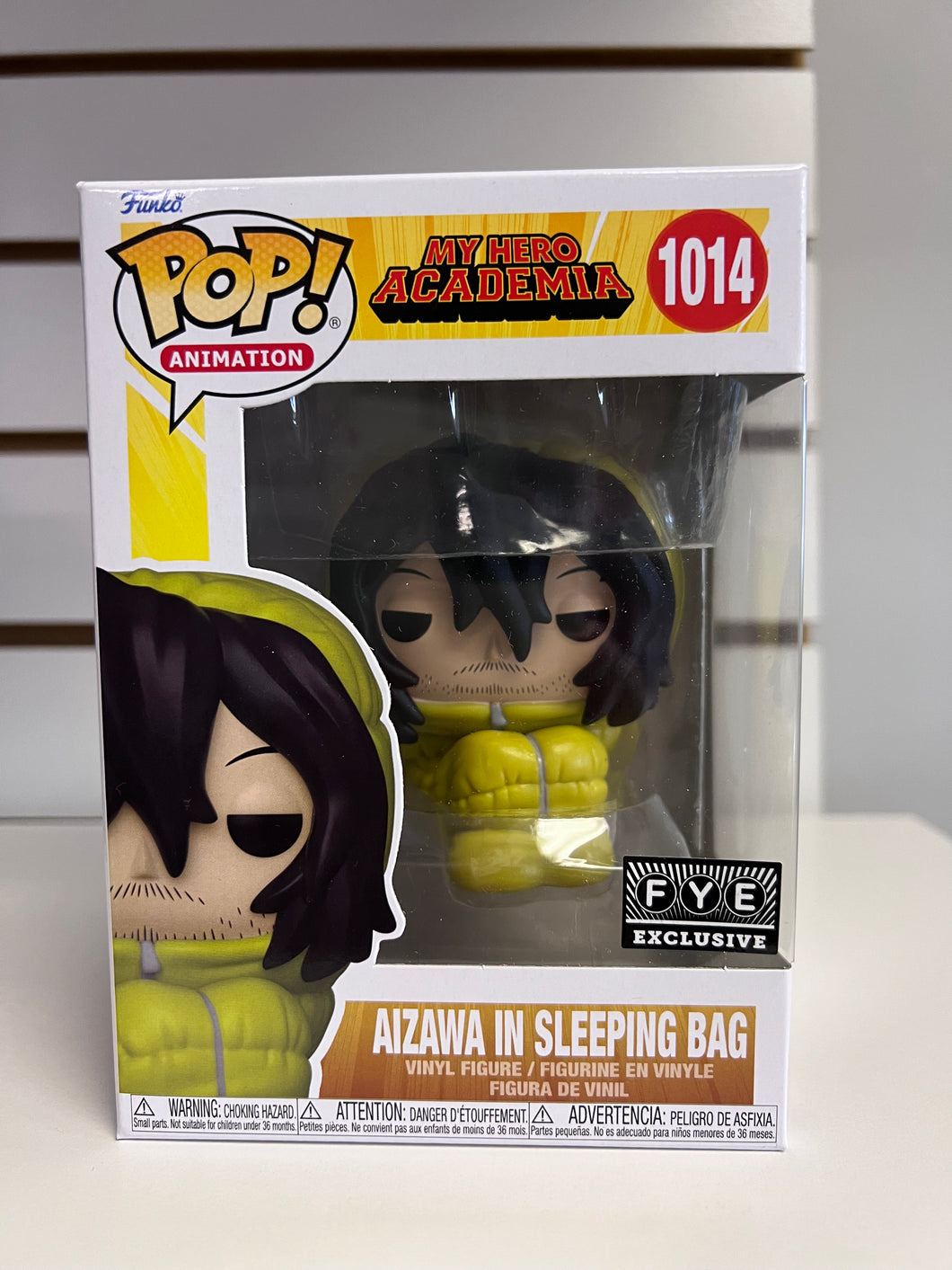 Funko Pop Aizawa in Sleeping Bag